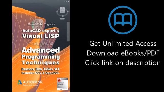 Download Addvanced Programming Techniques (AutoCAD expert's Visual LISP Book 4) PDF смотреть онлайн