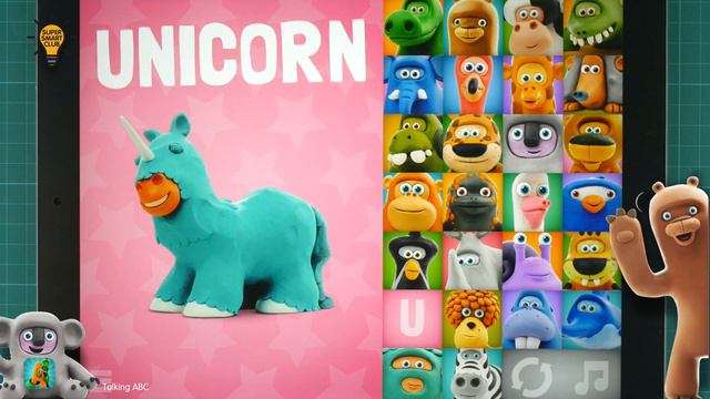 Fun Animal Alphabet Song, Colorful Clay A to Z & Word Games in Talking ABC смотреть онлайн