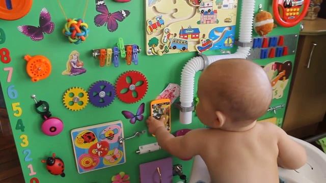 Развивающая доска Бизиборд