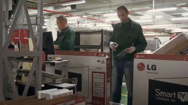 Производство телевизоров LG на заводе в городе Руза смотреть онлайн