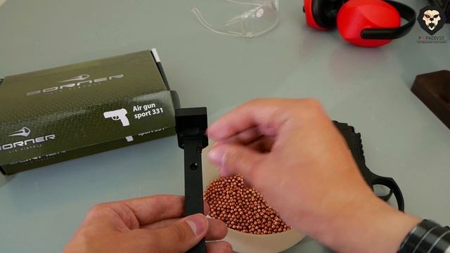 Пневматический пистолет Borner sport 331 - копия беретты смотреть онлайн