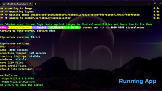 Vue App Size Selector With Docker смотреть онлайн