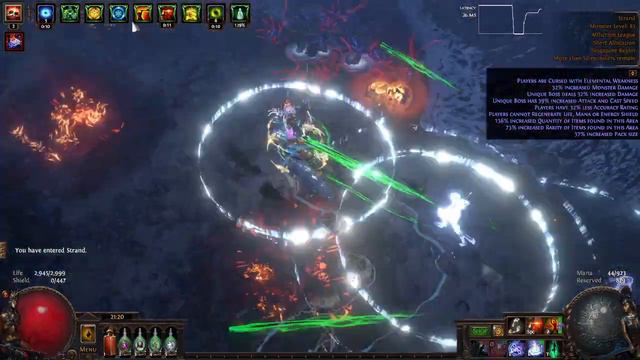 PoE 3 23 Affliction - Double OO Frostblink Triggerbots Mapping Showcase смотреть онлайн