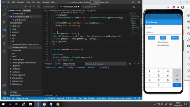 Flutter :Shared Preferences in Flutter | Store Your Data смотреть онлайн