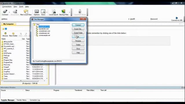 How To Recover Deleted Passwords With Ipswitch WS FTP FTP Password Recovery Software Free смотреть онлайн