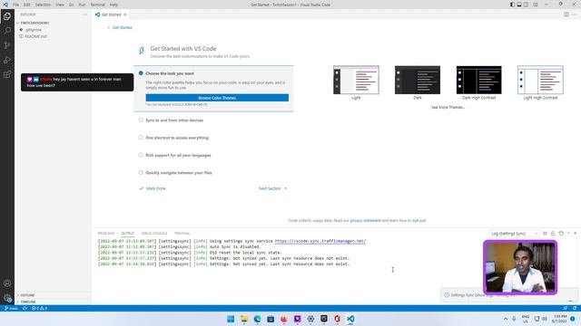 Setting Up GitHub VS Code and FireFox смотреть онлайн