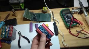 Ремонт аккумуляторов для лазерного уровня Hilda 5д!