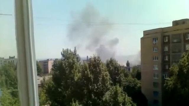 Славянск Массированная бомбежка Сегодня 08 06 2014 смотреть онлайн