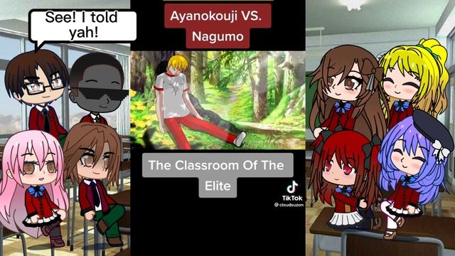 Classroom of the Elite react to Ayanokoji vs Nagumo смотреть онлайн