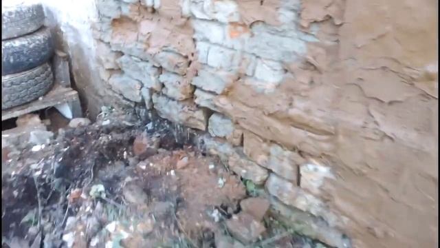 Оштукатурил старую стену из сыплещагося кирпича!!! смотреть онлайн