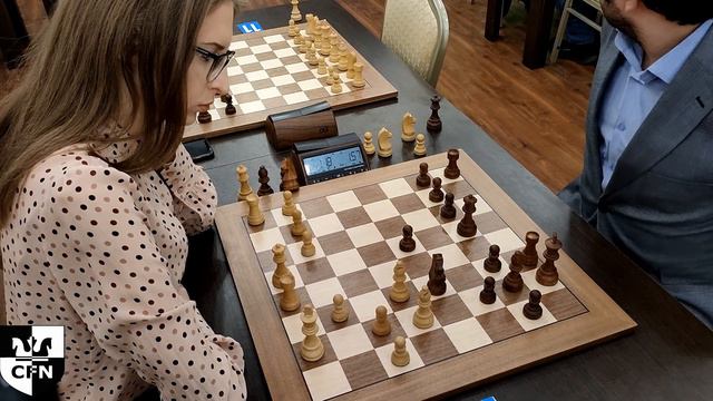 I. Alekseeva (0) Vs M. Aghazada (1484). Chess Fight Night. CFN. Blitz