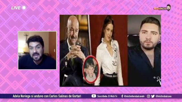 ¡Adela Noriega ¿anduvo con Carlos Salinas de Gortari? | MICHISMECITO смотреть онлайн
