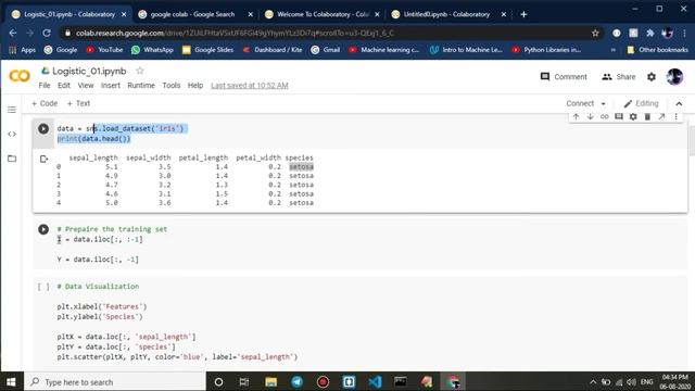#26 Logistic Regression code in python using sklearn | Machine Learning lectures in hindi смотреть онлайн
