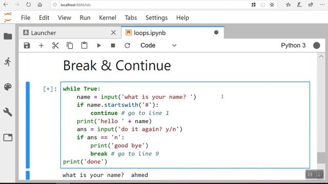 02 Python Loops смотреть онлайн