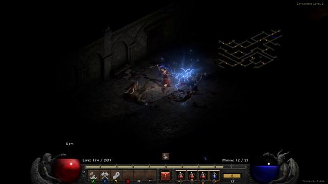 Diablo II: Resurrected Technical Alpha PC Controller Gameplay смотреть онлайн