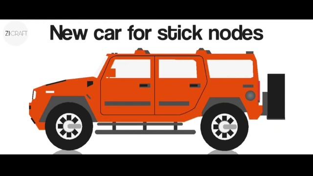 New car for stick nodes "Hummer H2" смотреть онлайн