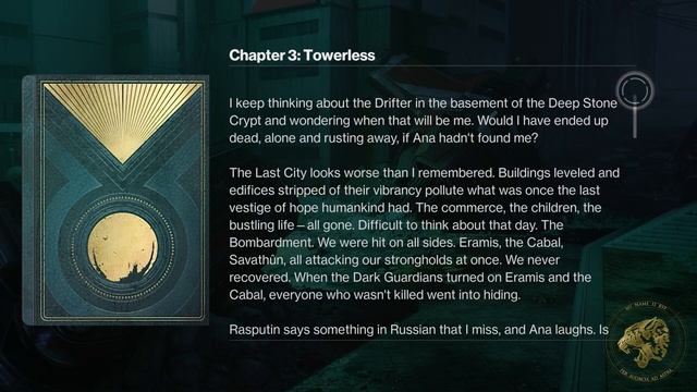 Destiny 2 Lore - The Dark Future, where the Light loses, the City is destroyed & The Darkness wins смотреть онлайн