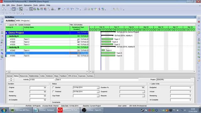 Primavera P6 - Introductory Product Demo - Create a Basic Project смотреть онлайн