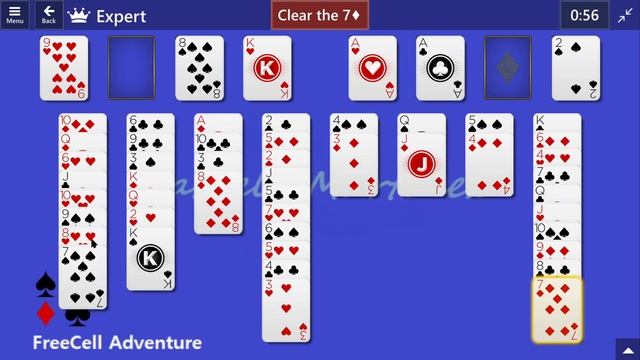FreeCell Adventure Game #18 June 18, 2023 Event Expert смотреть онлайн