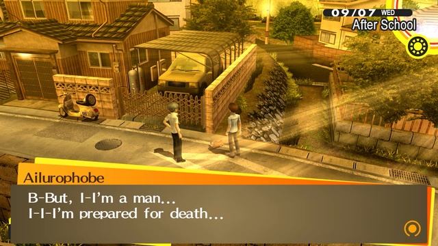 PERSONA 4 GOLDEN (PC) - Quest 13: I Wish I Didn't Fear Cats смотреть онлайн
