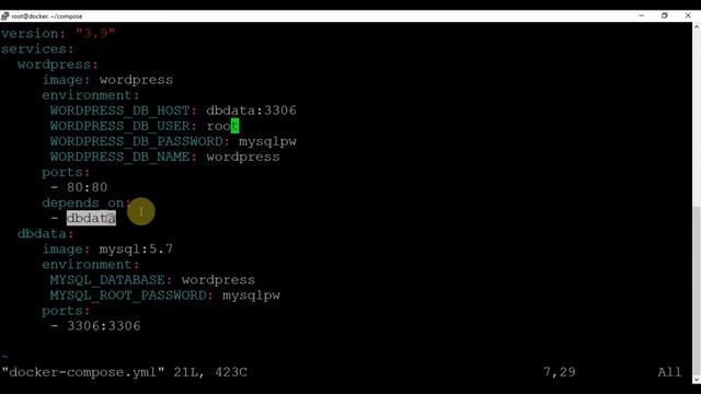 Curso Docker desde cero - Capitulo 41 Unir servicios, puertos y variables con Docker Compose смотреть онлайн