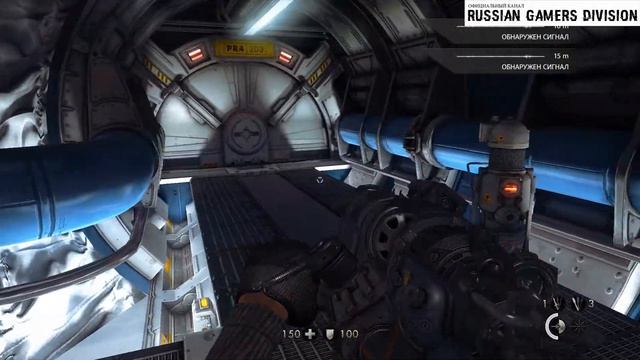 АНГАР ЛУННОЙ СТАНЦИИ. Прохождение WOLFENSTEIN: THE NEW ORDER [ULTRA][60FPS] Часть #24 смотреть онлайн