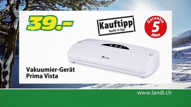 LANDI TV-Werbung - Raclette-Grill Stein / Vakuumiergerät Prima Vista 110 W смотреть онлайн