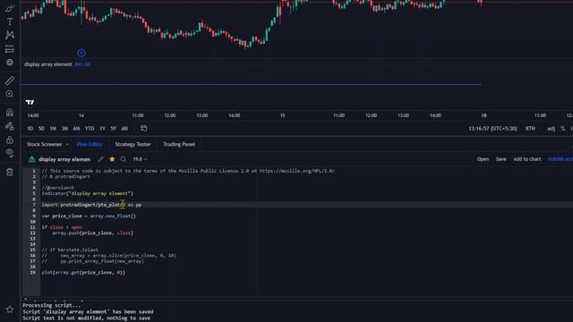 display values from pine script array for debugging purposes | Tutorial In Hindi | Episode -48 смотреть онлайн
