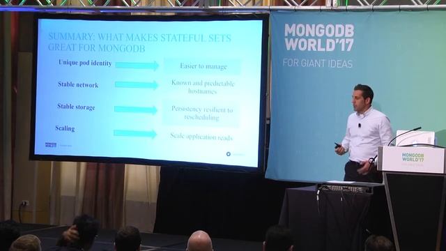 Creating Highly Available MongoDB Microservices with Docker | MongoDB World 2017 смотреть онлайн
