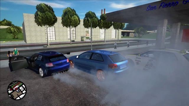 Пак машин Audi S3 (Все модели) для GTA SA смотреть онлайн