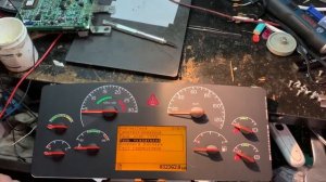 Ремонт панели приборов Volvo Fh12