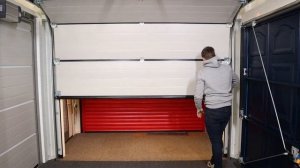 How to open your Hormann Sectional Garage Door manually - Eastern Garage Doors