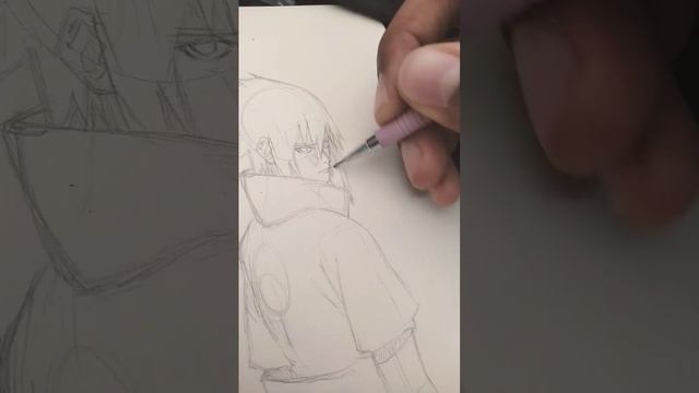 Desenhando Sasuke!!! #naruto смотреть онлайн