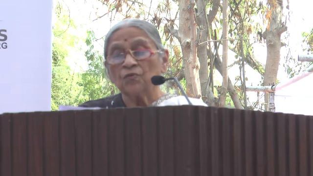 Ela Bhatt, Founder, SEWA Shares Her Views At The ESDG Conference 2016, India