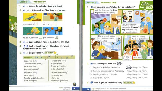 Academy Stars 2 Pupil’s Book Class Audio Unit 2 online video cutter com смотреть онлайн