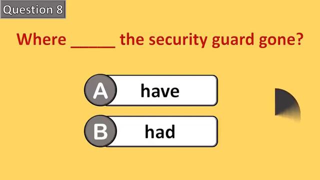 Past Perfect Tense Quiz | English Grammar Quiz смотреть онлайн