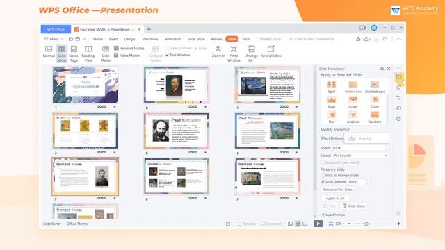 [WPS Academy] 1.6.2 PPT: Four View Modes in WPS Presentation смотреть онлайн