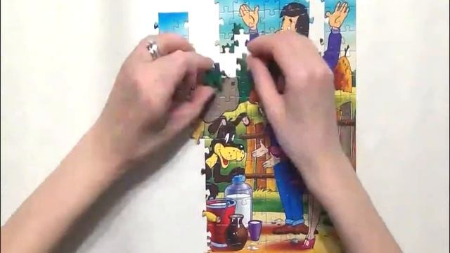 Пазл Трое из Простоквашино 260 деталей /Puzzle. Three from Prostokvashino смотреть онлайн