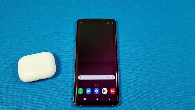 how to pair Airpods Pro with Samsung Galaxy S9 or S9 plus and show battery status смотреть онлайн