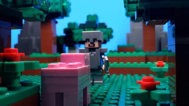 A Lego Minecraft Story (BrickFilm) смотреть онлайн