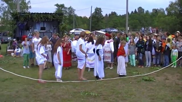 Праздник Иван Купала п. Пржевальское Смоленской области 2014г. смотреть онлайн