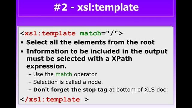 Using XSLT to Transform Your XML смотреть онлайн
