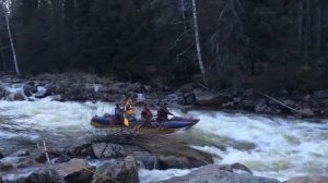 Майский сплав по реке Юрюзань. Порог Шумы. 2016