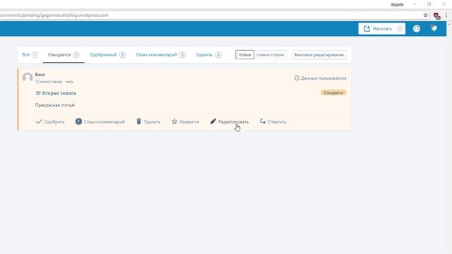 #8 Как управлять комментариями в WORDPRESS.COM? смотреть онлайн