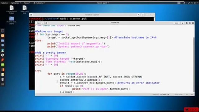 Practical Ethical Hacking - The Complete Course | Building a Port Scanner - 2020 смотреть онлайн