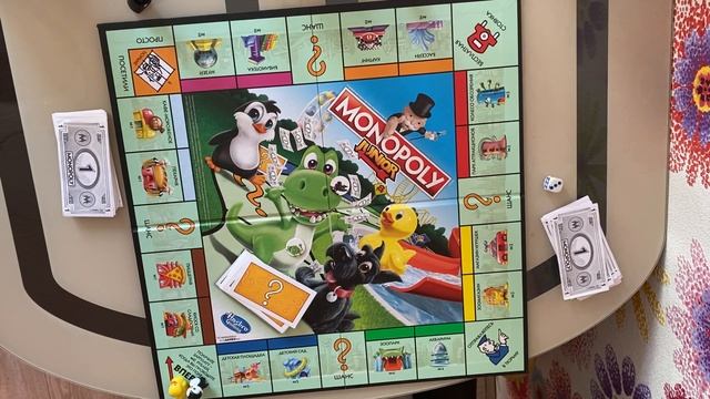 Детская монополия. Лучшая детская настольная игра. Обзор глазами ребенка. смотреть онлайн
