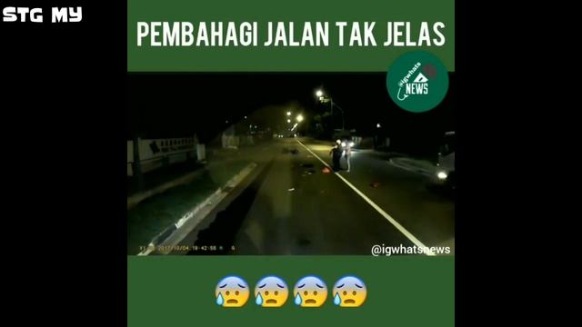 (Respect!) - Indonesia & Malaysia | Tiada Pembahagi Jalan Tidak Elok Seperti Ini | Nyawa Selamat смотреть онлайн