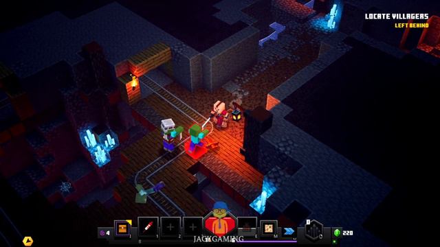 Minecraft Dungeons Cloudy Climb Gameplay [1080p] HD PC Game [JACKGAMING] Part 4 смотреть онлайн