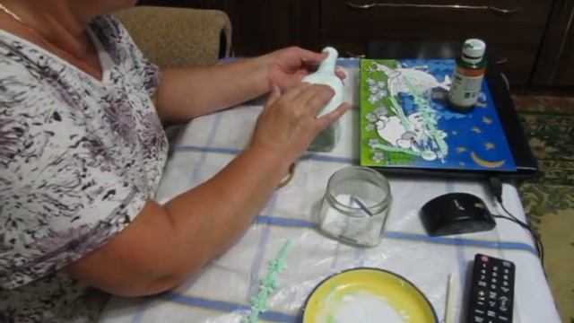 Декупаж бутылки "НЕЖНЫЕ БАБОЧКИ" смотреть онлайн