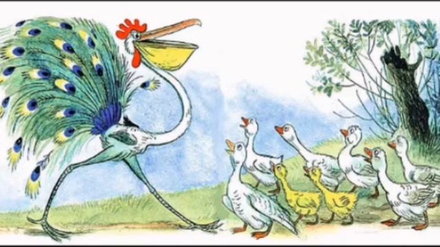 Сказки для малышей / Владимир Сутеев / "Что за птица?" смотреть онлайн